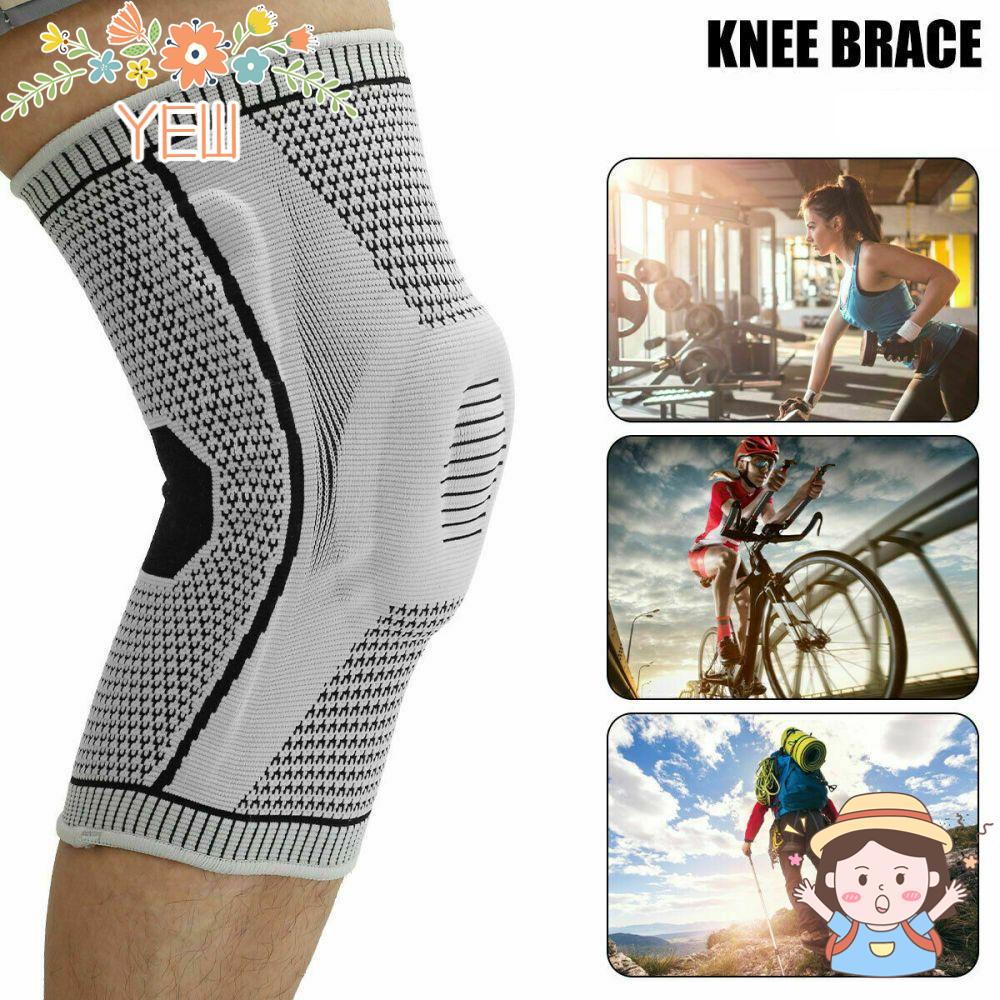 YEW Đai Quấn Bảo Vệ Đầu Gối Toàn Diện Hỗ Trợ Chơi Thể Thao Patella Medial
