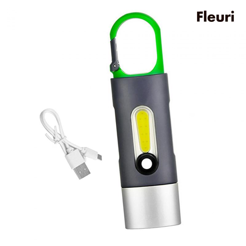 Móc Khóa Đèn Pin 4 Chế Độ Tiện Lợi