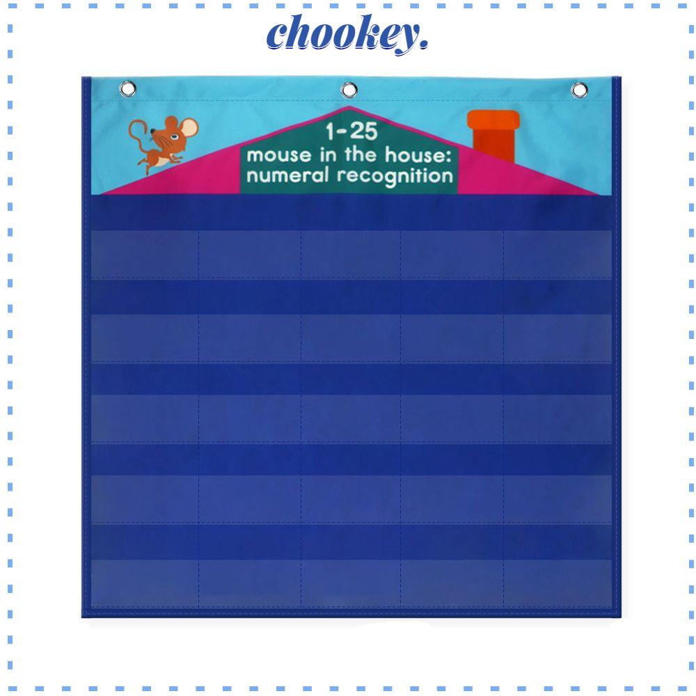 CHOOKEY Thẻ Đọc Sách Bỏ Túi Dành Cho Trẻ Mẫu Giáo