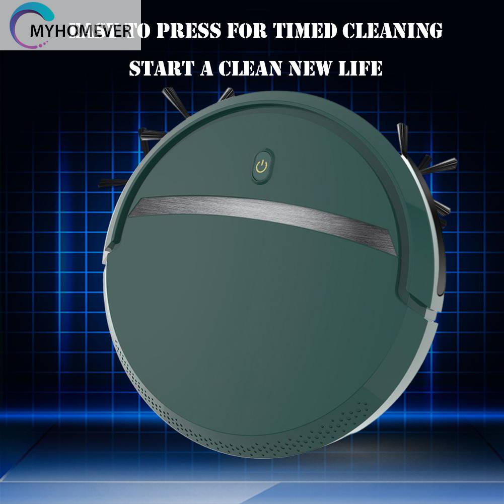 Máy Hút Bụi Mini Tự Động Kèm Sạc Loại C Tiện Dụng Cho Gia Đình