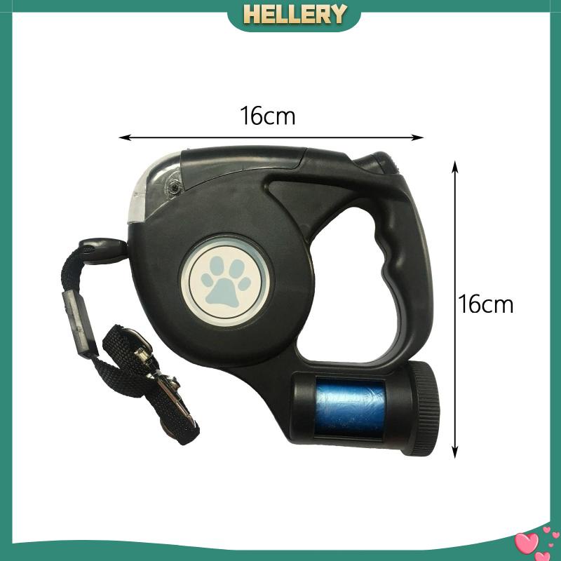 Dây Dắt Thú Cưng Đi Dạo Có Đèn Và Túi Đựng Rác 15ft