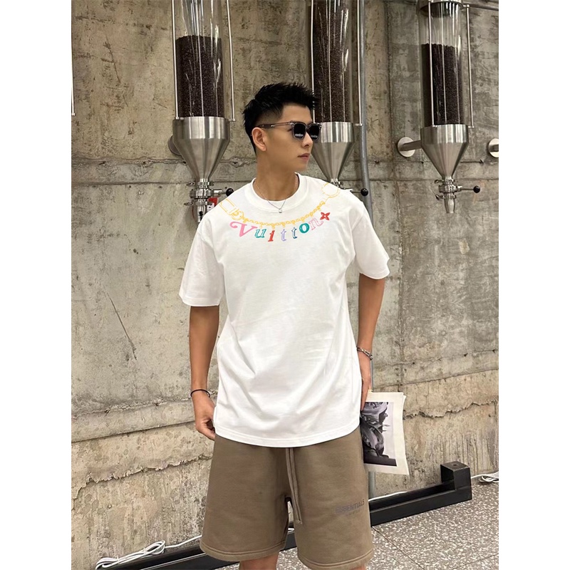Áo Thun Unisex Tay Ngắn In Chữ Foam Cao Cấp Phong Cách Đường Phố Thời Trang Mùa Xuân Mới Nhất 1V88- 23