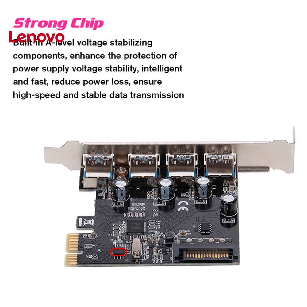 Bộ ChuyểN ĐổI 4 CổNg 5Gbps USB 3.0 Pcie SATA Cho Windows XP / 10