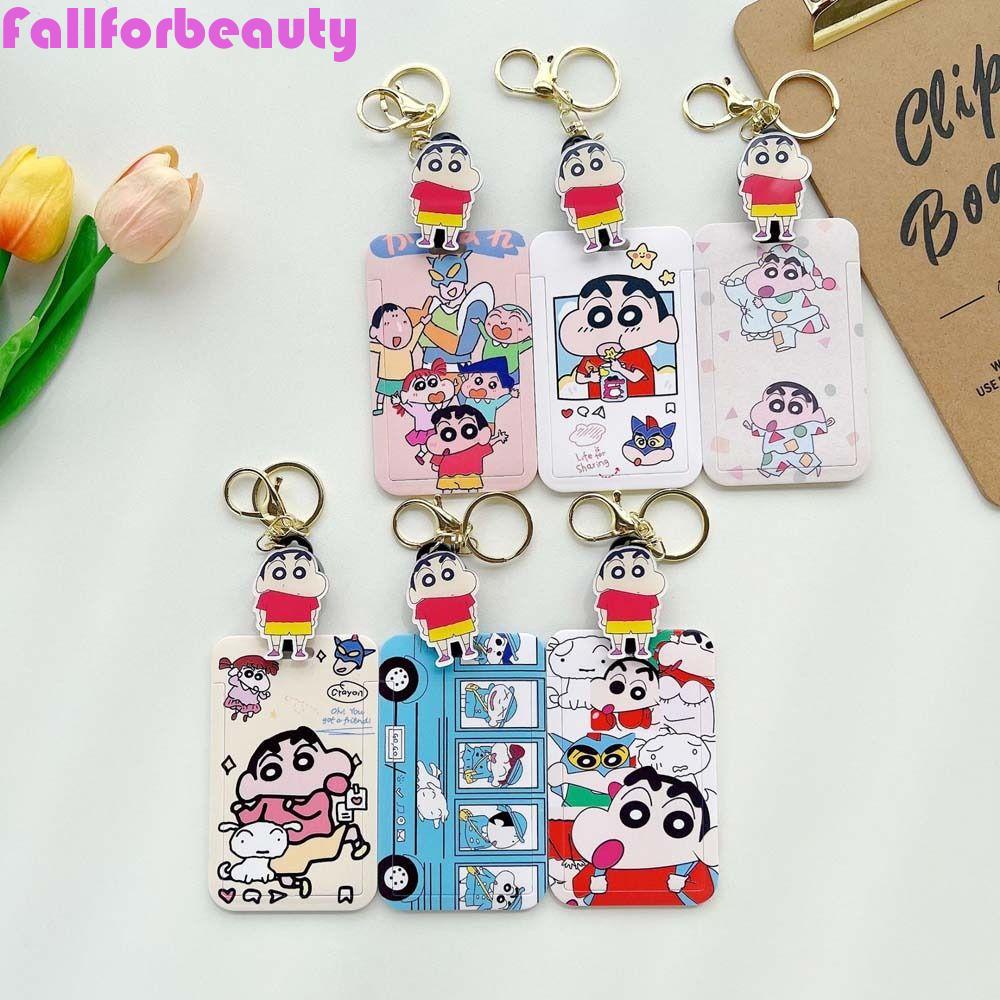 FALLFORBEAUTY Ốp Điện Thoại Họa Tiết Hoạt Hình Inuyasha Có Khóa Thu Gọn Cho Học Sinh