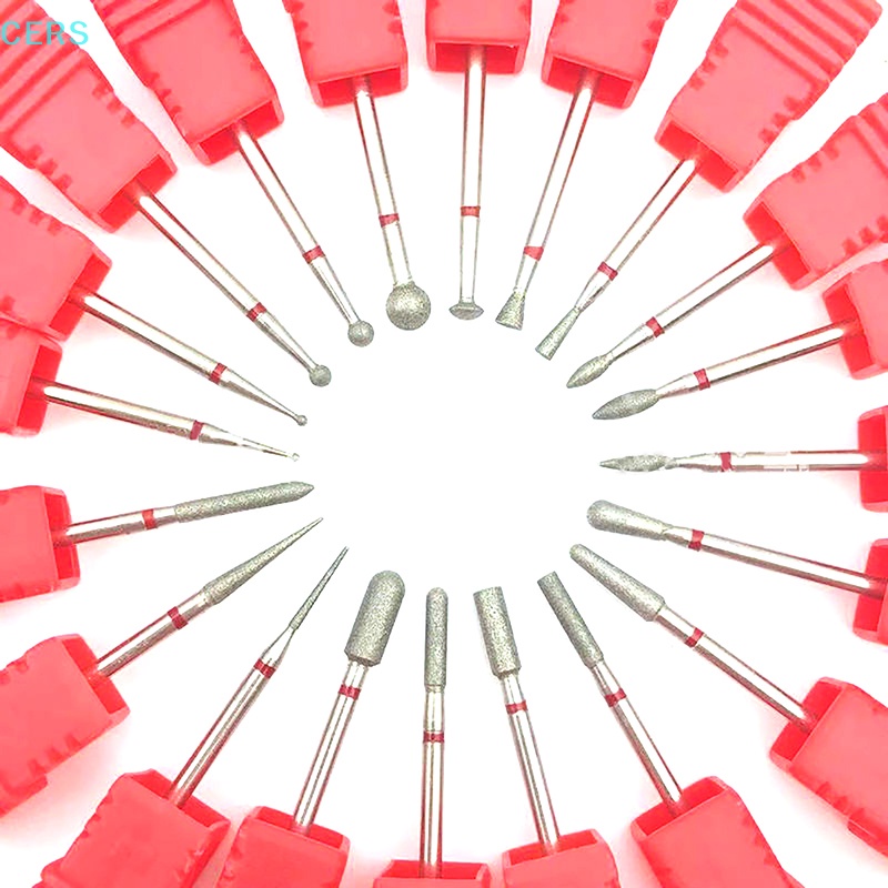 Bộ Mũi Khoan Kim Cương Làm Sạch Đánh Bóng Móng Tay Điện Tử RS Dành Cho Salon / Gia Đình