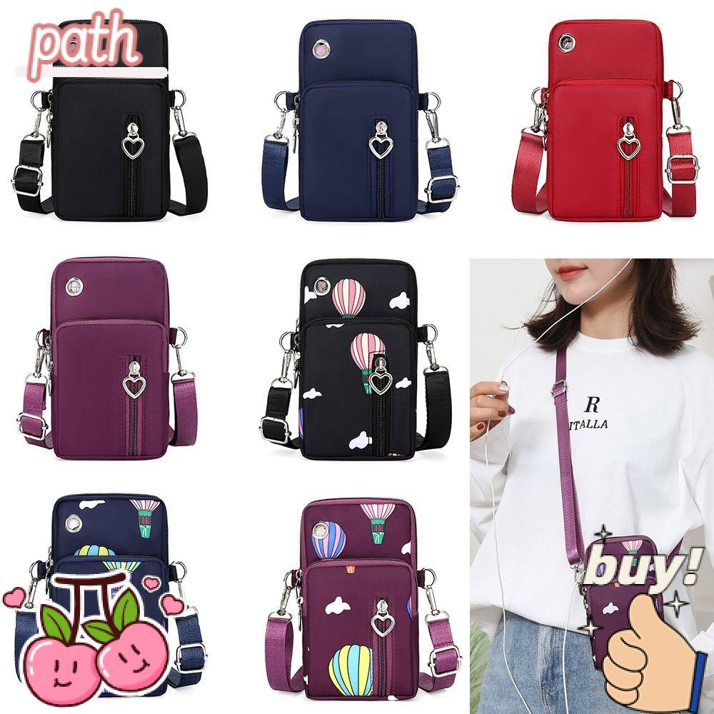 PATH Túi Đeo Cánh Tay Thể Thao Đựng Điện Thoại 3 Lớp Với Phích Cắm Tai Nghe