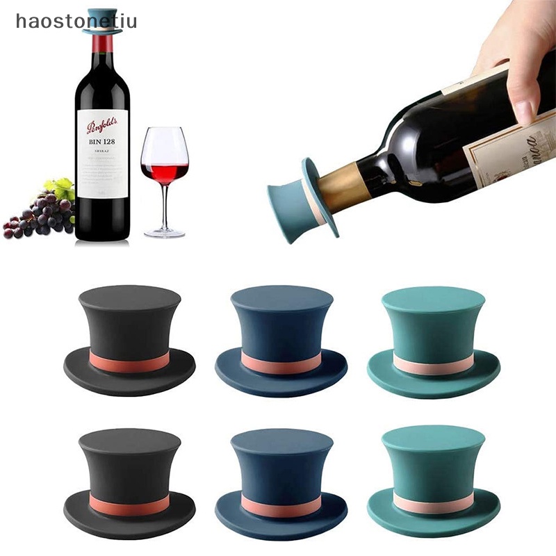 Nắp Đậy Chai Rượu Vang Bằng Silicone Hình Lá Bài Poker Sáng Tạo Tái Sử Dụng Được