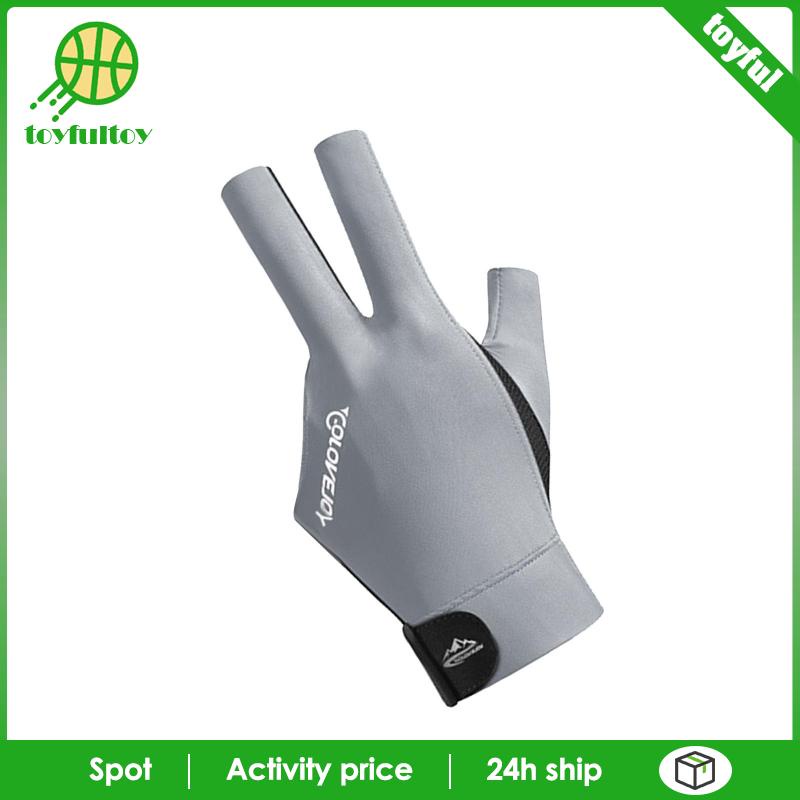 Găng Tay 3 Ngón Chơi Bi Da Chống Trượt Thoáng Khí