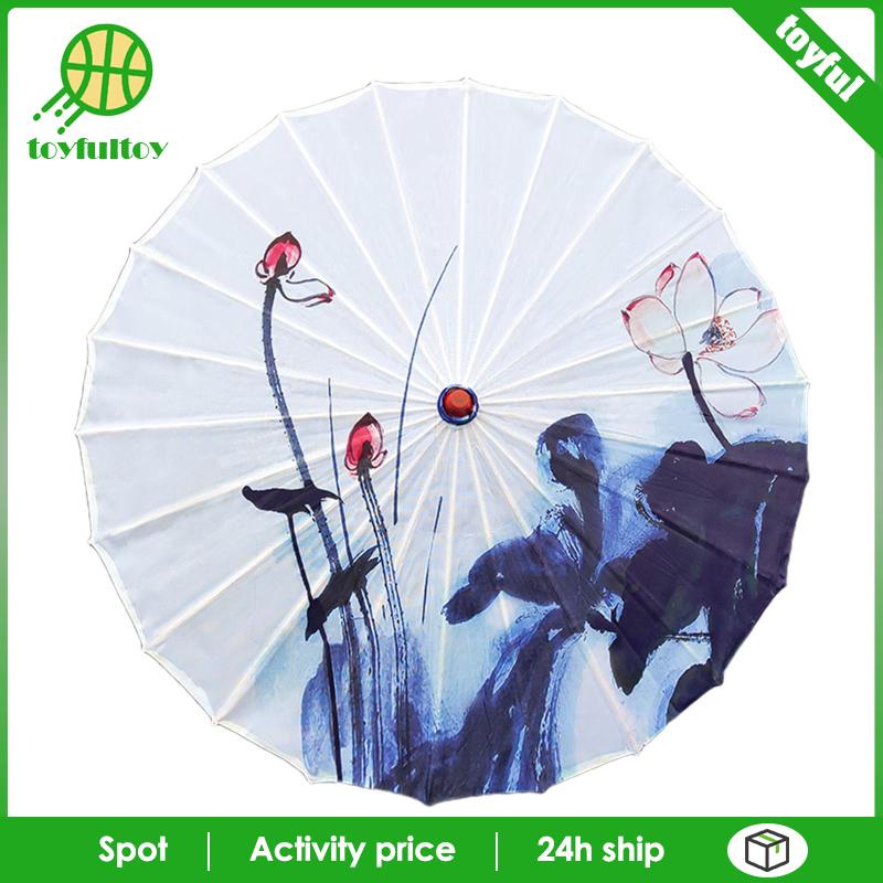 Dù Giấy Dầu 32 "Phong Cách Trung Hoa Cổ Điển Dùng Trang Trí Tiệc Cưới