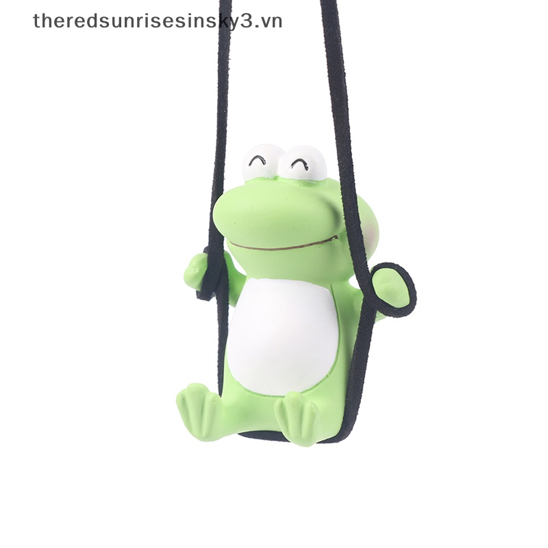 # # Mặt Dây Chuyền Hình Chú Ếch Đu Quay Gypsum Dễ Thương Trang Trí Nội Thất Xe Hơi Tự Động Phía Sau.