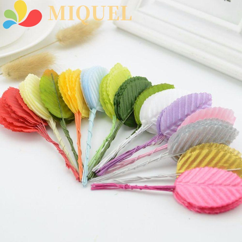 MIQUEL Set 30 Vòng Lá Giả Trang Trí Tiệc Cưới