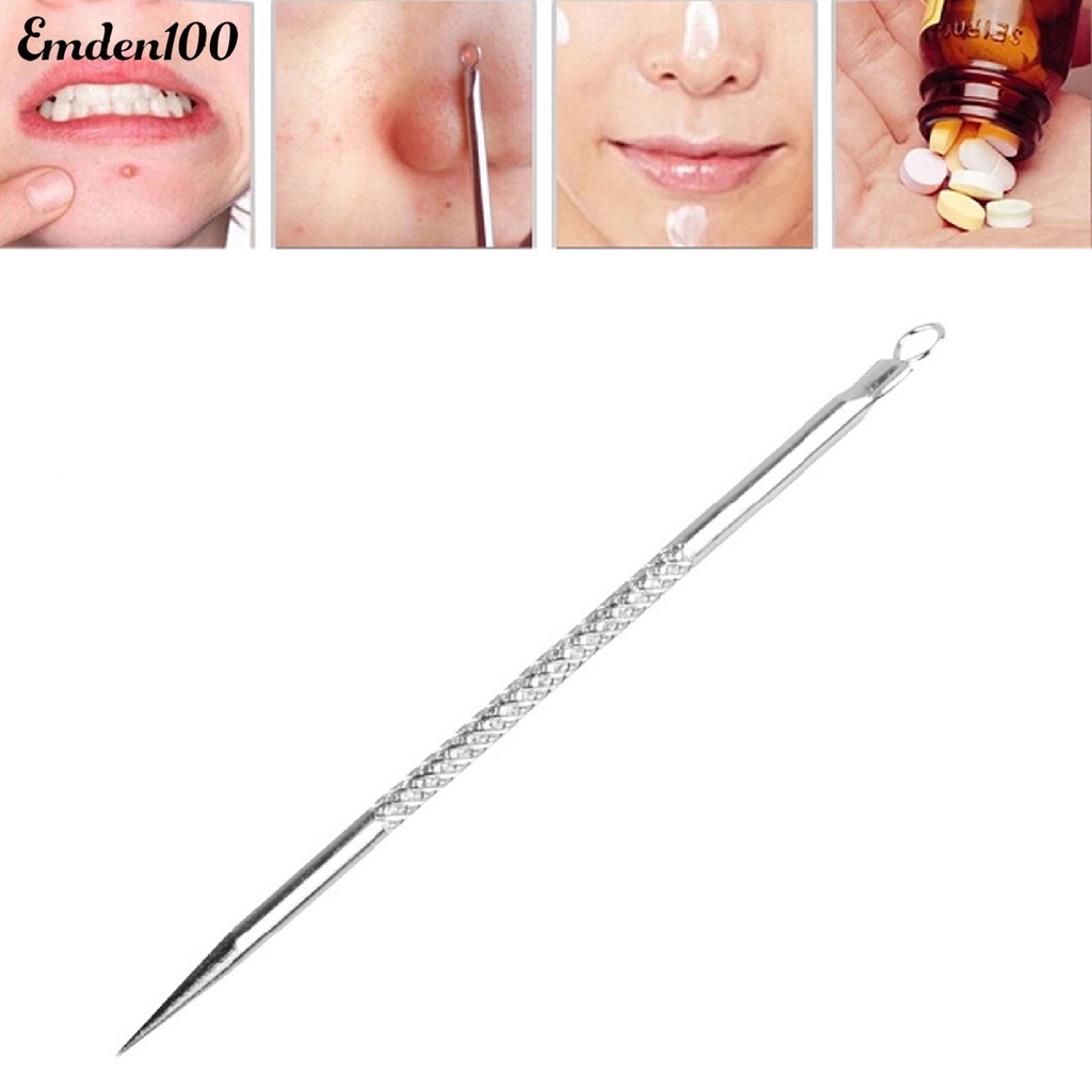 Dụng Cụ Nặn Mụn Bằng Thép Không Gỉ Chuyên Nghiệp