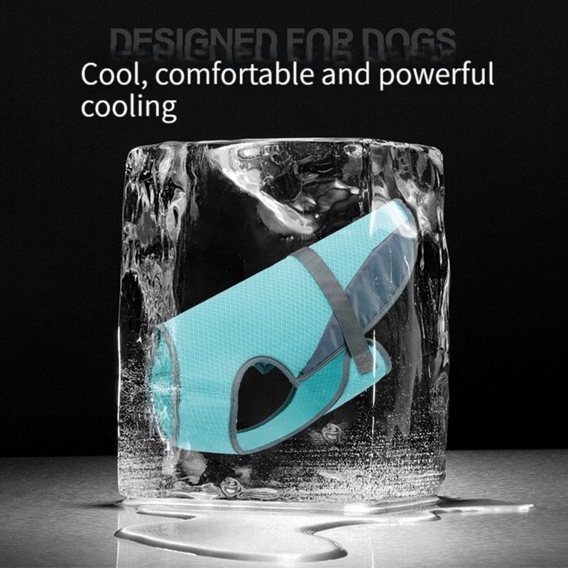 HamshMoc Áo Vest Phản Quang Chống Nắng Làm Mát Mùa Hè Thoải Mái Dễ Sử Dụng Huấn Luyện Chó Ngoài Trời