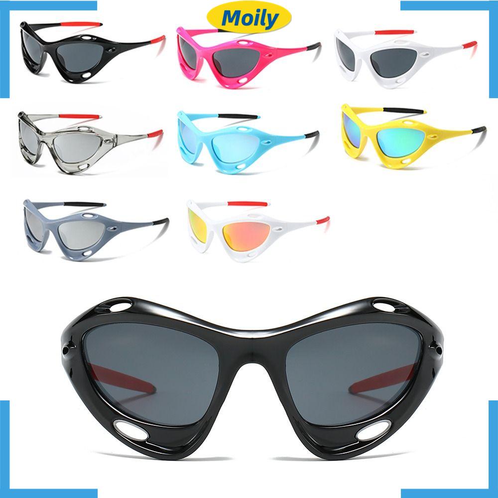 MOILYVN Kính Râm Thể Thao Y2K Chống Tia UV400