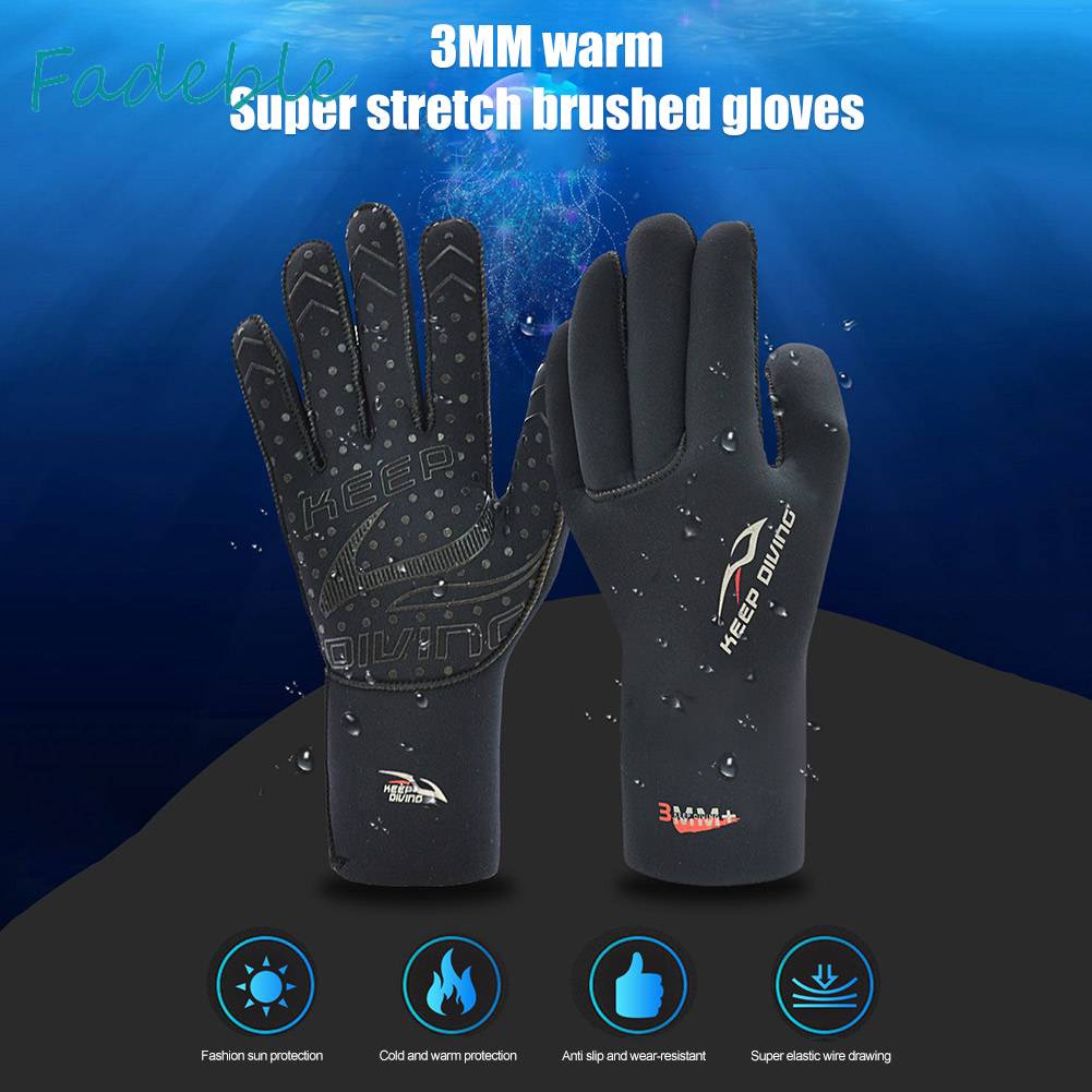 Găng Tay Thể Thao Neoprene Co Giãn Thoải Mái Khi Bơi Lội