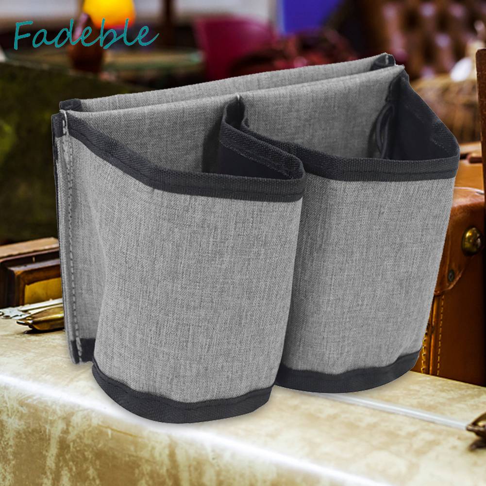 Giá Đỡ Cốc 2 Ngăn Bằng Vải Oxford Thoáng Khí Tiện Dụng Mang Theo Du Lịch