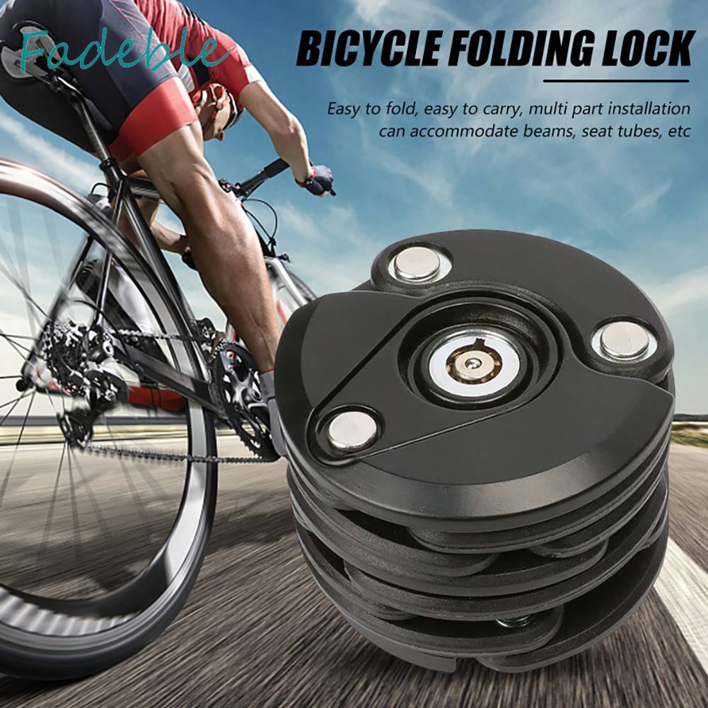 Dây Xích Khóa Xe Đạp / Xe Máy Bằng Hợp Kim Thép Cao Cấp