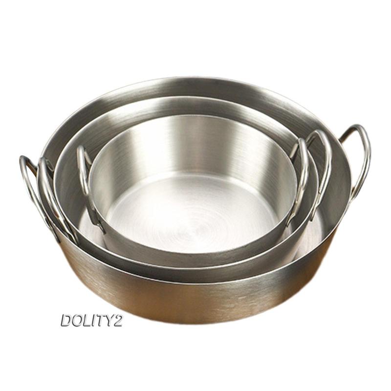 Tô Đựng Nước Sốt Bằng Thép Không Gỉ Với Tay Cầm Đôi Tiện Dụng