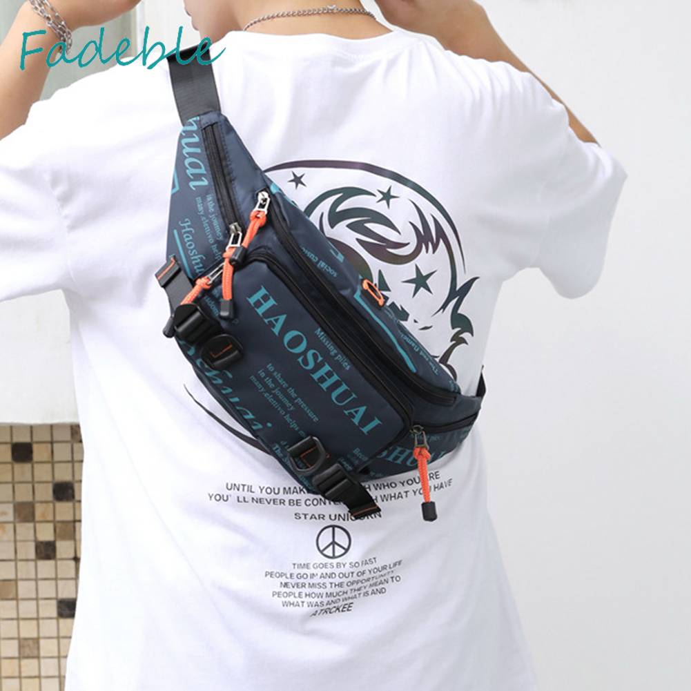 Túi Đeo Hông / Vai / Thắt Lưng Bằng Nylon Có Thể Điều Chỉnh Phong