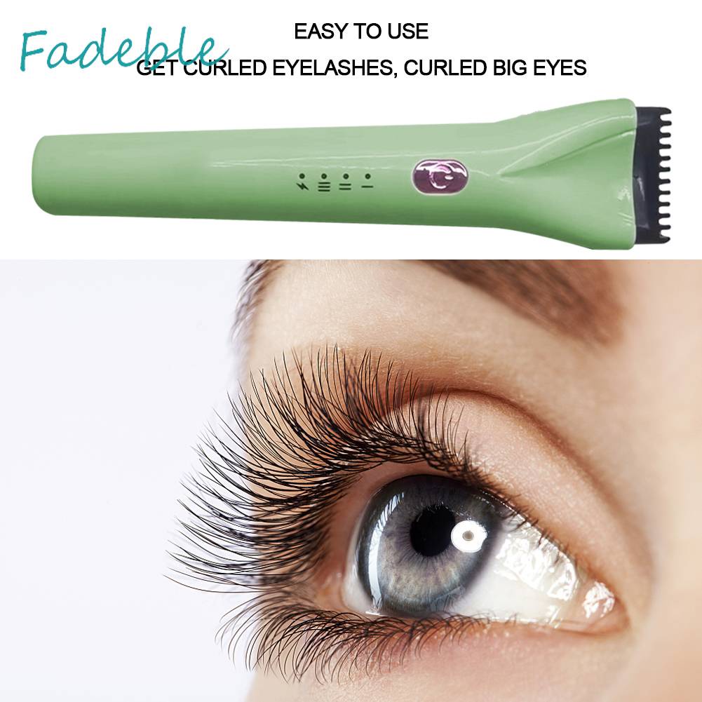 Máy Uốn Lông Mi Chạy Điện Sạc USB Thiết Kế Di Động Tiện Dụng Cho Nữ