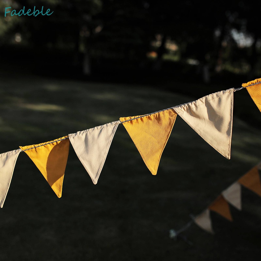 Cờ Tam Giác Treo Lều Cắm Trại Ngoài Trời Tiện Dụng