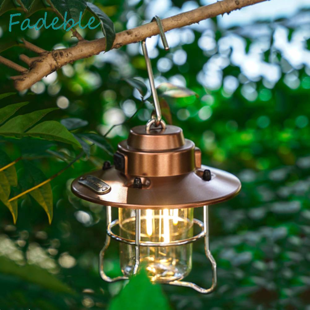 Đèn LED Cắm Trại Chống Nước 300LM 650mAh IPX4 Loại C