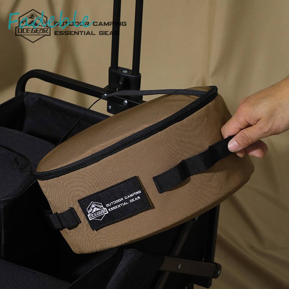 Túi Đựng Dụng Cụ Nấu Ăn Cắm Trại Chống Rơi Vỡ Giá Đỡ