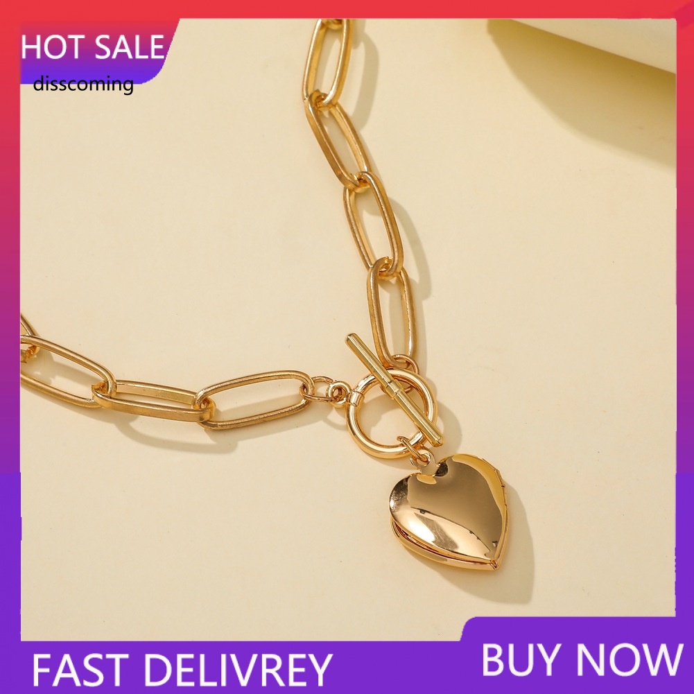 Áo Thun In Hình SL SL SL Thời Trang Năng Động| Vòng cổ Kim Loại Mạ Vàng Mặt Hình Trái Tim Thời Trang