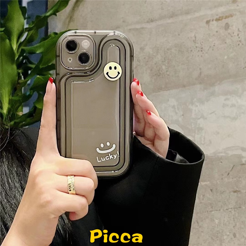 Ốp Điện Thoại Hình Mặt Cười Dễ Thương Cho IPhone 7plus XR 7 8 Plus 11 11 12 14 13 Pro MAX X XS MAX SE 2020
