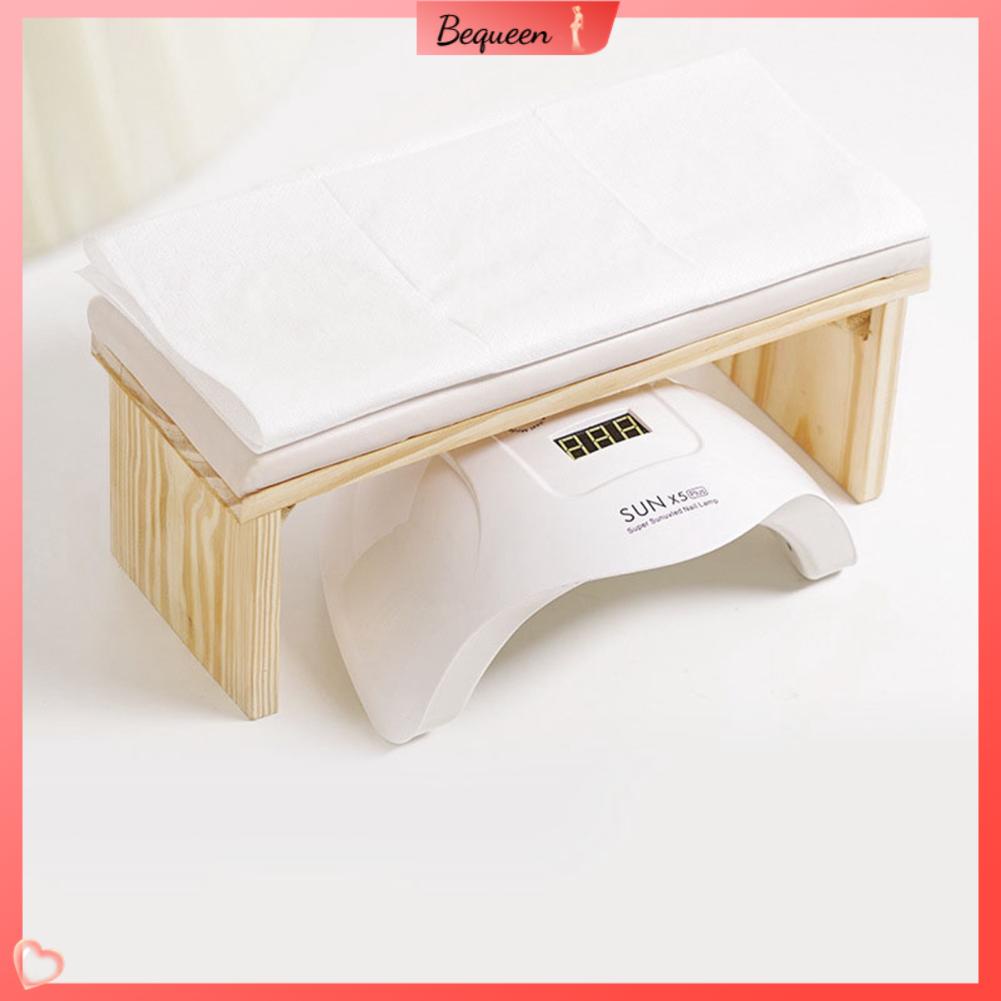 Bequeen Phong Cách Nhật Bản Móng Cánh Tay Còn Lại Da PU Mềm 2 Lớp Gỗ Làm Gối Bàn Đệm
