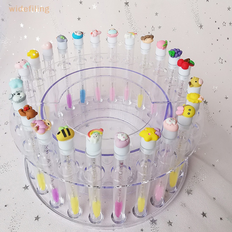 Giá Đỡ Cọ Trang Điểm Lông Mày / Lông Mi Bằng Acrylic Tiện Dụng