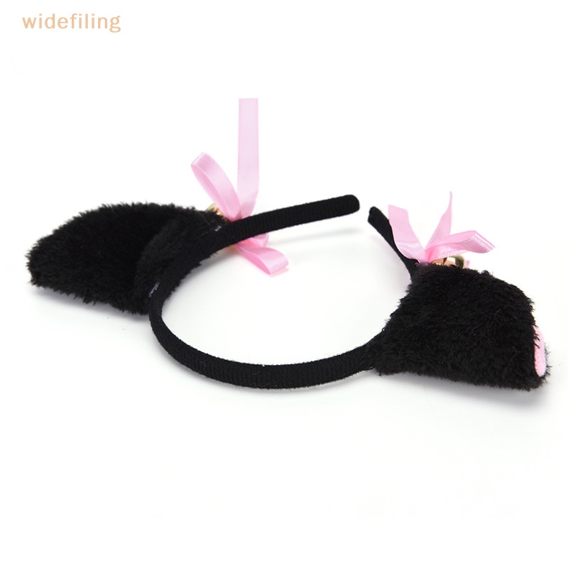 Cài Tóc Tai Mèo Đính Chuông Thời Trang 2017 Cho Nữ