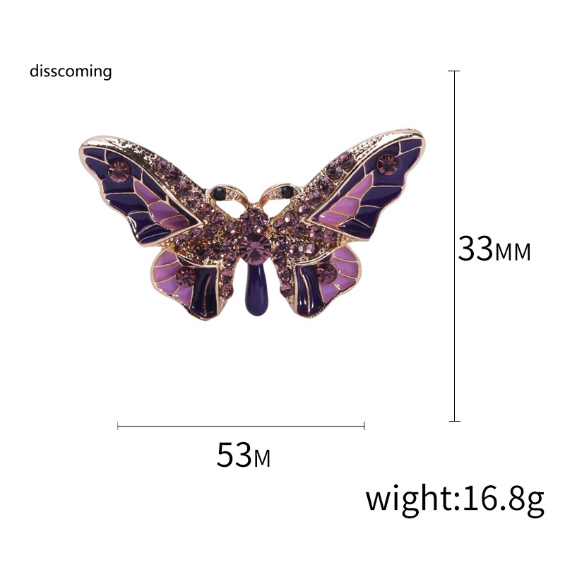Áo Khoác SL SL Kiểu Dáng Trẻ Trung Năng Động| Ghim Cài Áo Hợp Kim Họa Tiết Bướm Nhỏ Xinh Hợp Thời Trang