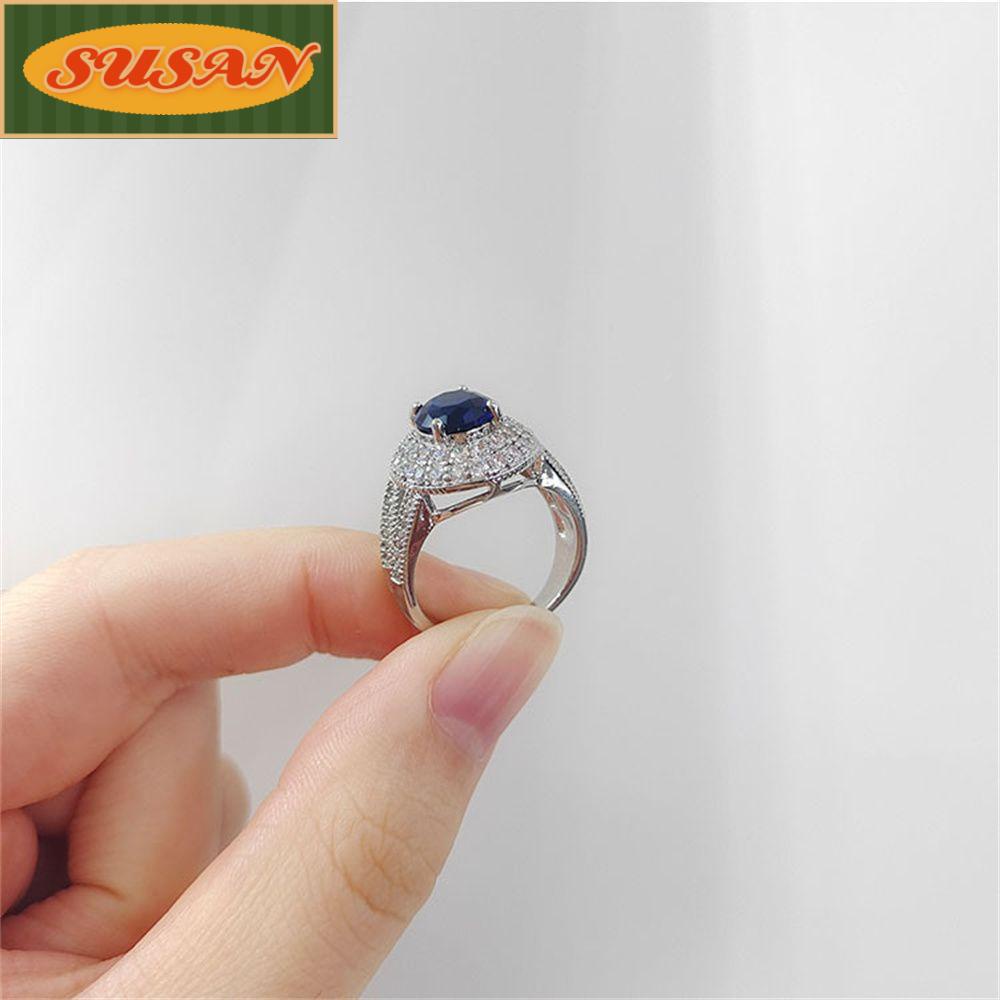 SUSANS Nhẫn Đính Đá Thời Trang Cho Nữ