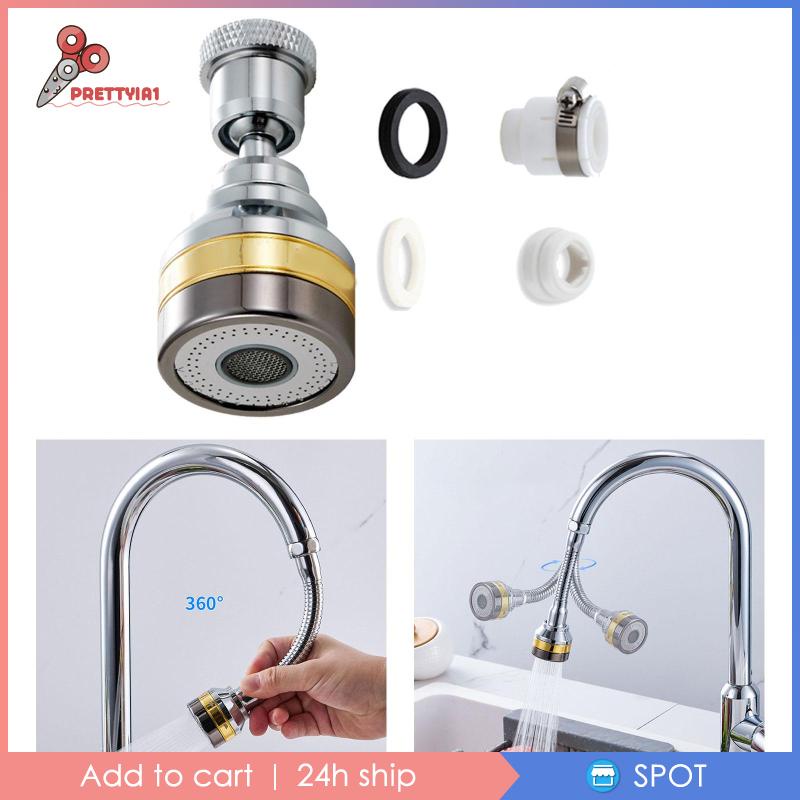 Vòi Nước Nối Dài Linh Hoạt Xoay 360 Độ 3 Chế Độ Tiện Dụng Cho Bồn Rửa Nhà Bếp