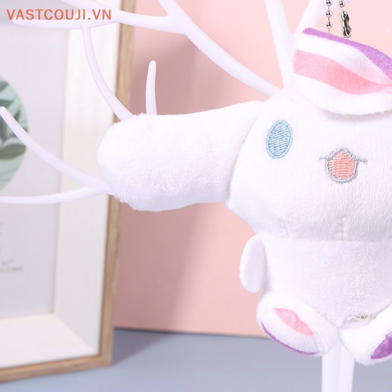 Móc Khóa Hình Thỏ Nhồi Bông Đáng Yêu 9CM