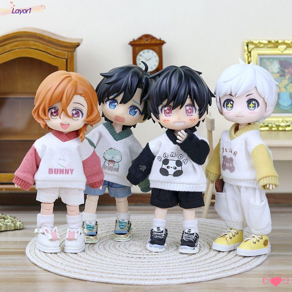 LAYOR1 Áo Hoodie Handmade Chất Lượng Cao Cho Búp Bê OB11