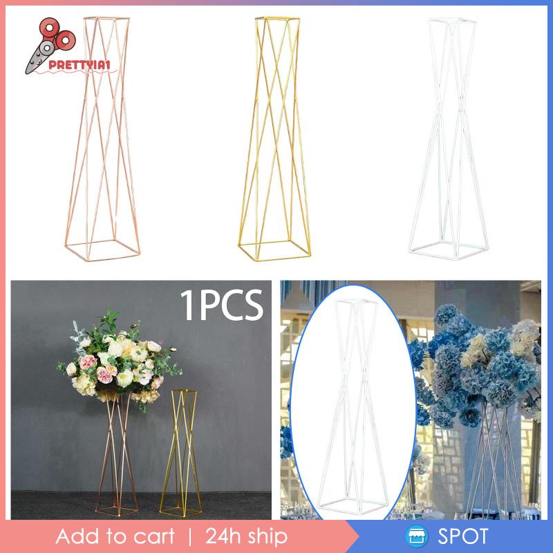 Giá Đỡ Bình Hoa Hình Học 27.56inch Dùng Trang Trí Tiệc Cưới / Sự Kiện