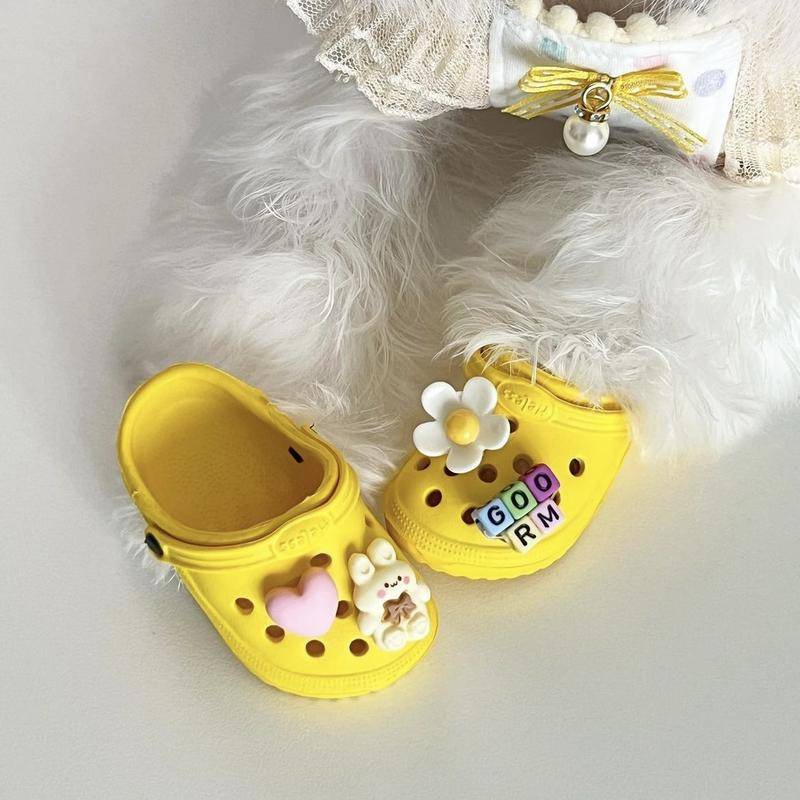 Giày Crocs Thoáng Khí Chống Mài Mòn Thời Trang Đi Biển Cho Thú Cưng