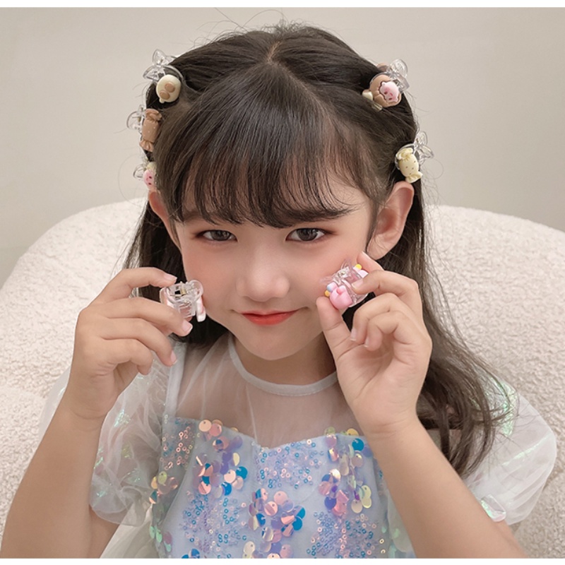 Set 18 Kẹp Tóc Nhỏ Dễ Thương Phong Cách Hàn Quốc Cho Bé Gái