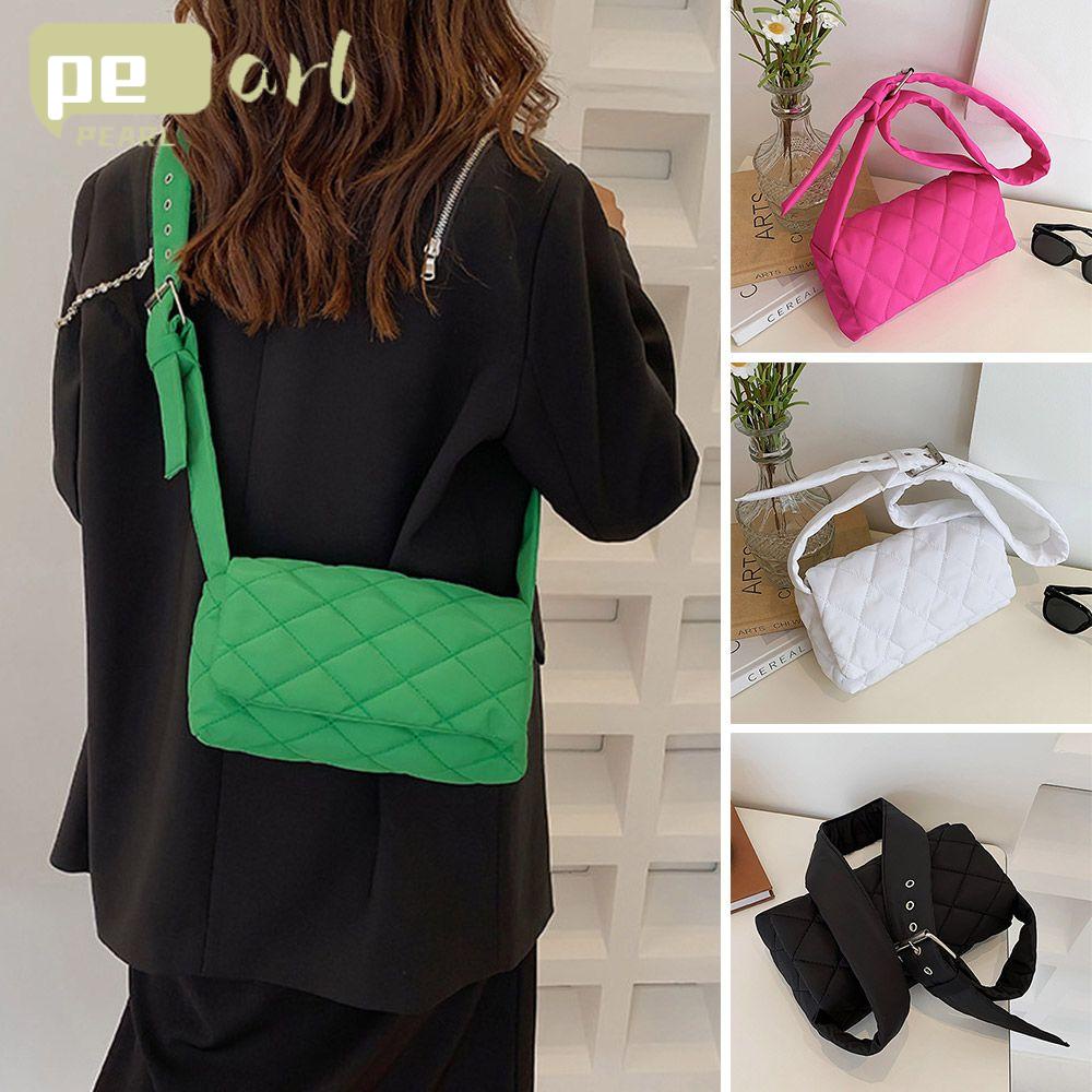 PEARLVN Túi Đeo Vai Cỡ Lớn Siêu Nhẹ Thời Trang Mùa Đông Ấm Áp