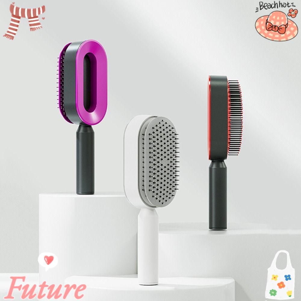 FUTURE Lược Chải Tóc Massage Chống Tĩnh Điện Nhanh Chóng Dành Cho Nữ