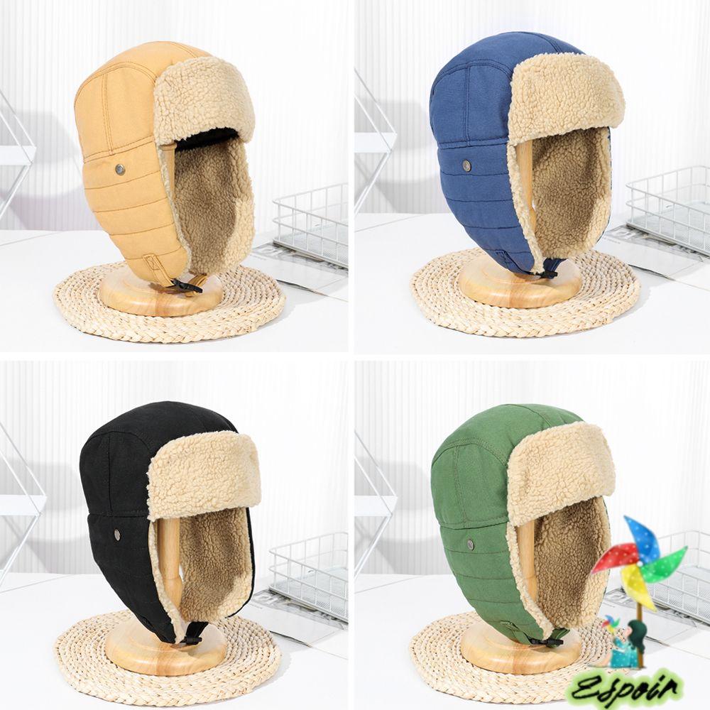 ESPO Mũ Bomber Che Tai Thời Trang Giữ Ấm