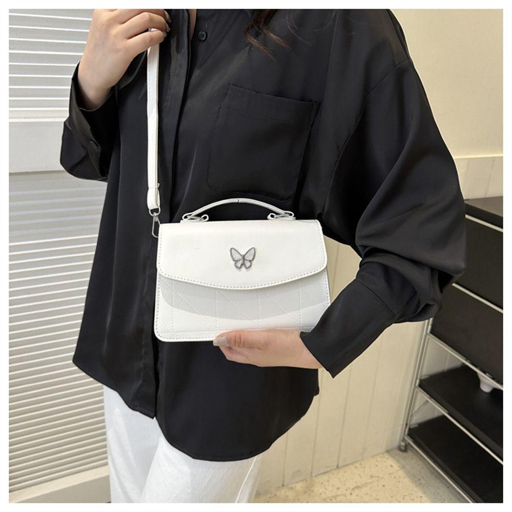 LEISURE Túi Xách Da PU Cỡ Lớn Thêu Họa Tiết Thời Trang Cho Nữ