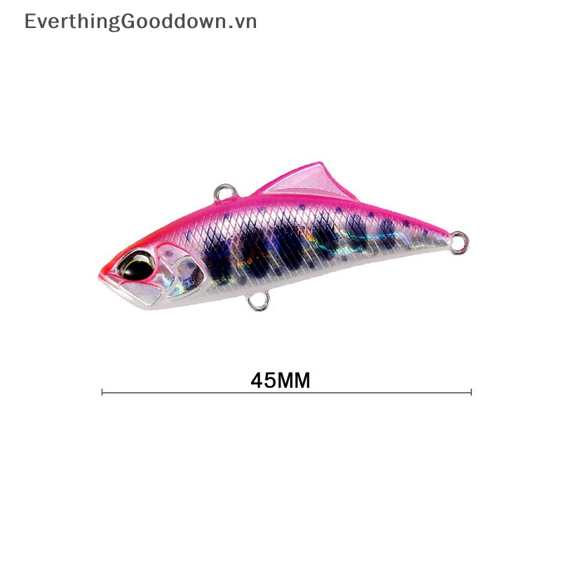 Everthinggooddown Mồi Câu Cá Nhật Bản Mới Đầu Lê VIB 45MM / 5.3G Luya Phiên Bản Tiếng Ồn