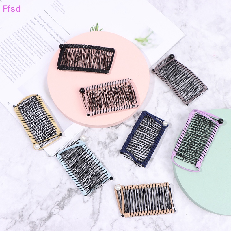 Lược Đôi Cài Tóc Co Giãn Phong Cách Vintage Bán Chạy