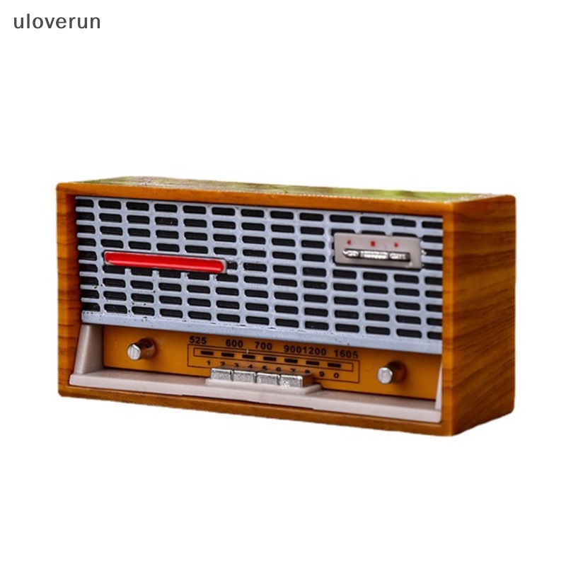 Uloverun Mô Hình radio Mini Trang Trí Nhà Búp Bê vn