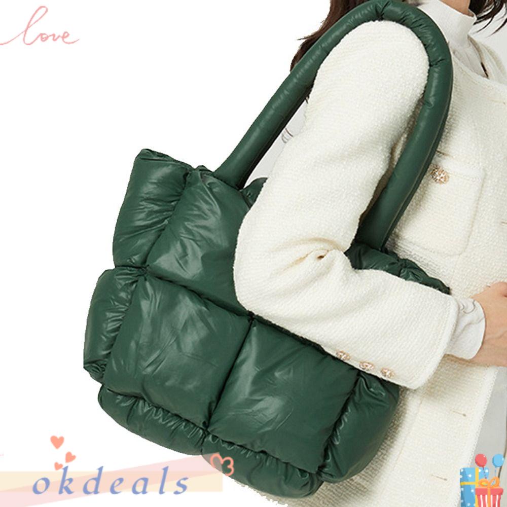 OKDEALS Túi Tote Đeo Vai Có Đệm Cotton Cỡ Lớn