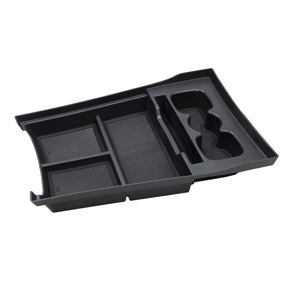 1 Hộp Đựng Vật Dụng Bằng Nhựa ABS Màu Đen Gắn Tay Lái Trước Xe Hơi Rivian R1S R1T