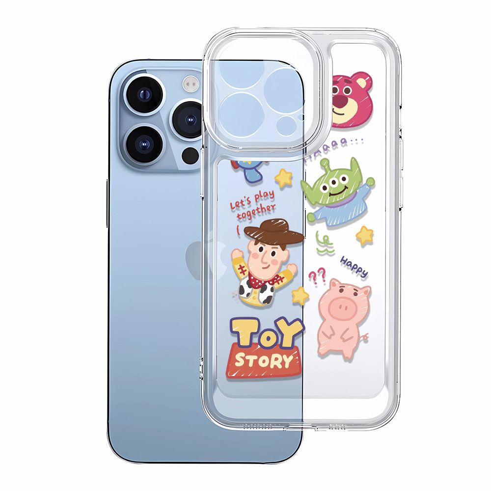 Ốp Điện Thoại Mềm Chống Sốc In Hình Gấu Dâu Tây 12 Kiểu Tùy Chọn Cho Iphone 14Promax 7 11 5Dc 8P 13